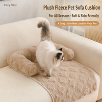 Coussin de canapé pour animaux de compagnie de luxe épaissi, anti-rayures, antidérapant, durable, lit doux pour chats et chiens