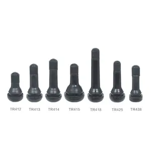 Snap In Tubeless Rubber Tire Valves High Quality Snap In Tubeless Aluminum Rubber Tire Valve Tr413 Tr414