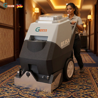 Machine de nettoyage de tapis électrique GR-DTJ5RA, nettoyeur commercial multifonctionnel, extracteur haute puissance, pulvérisation d'eau, aspiration, 110V/220V
