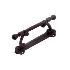 Manija para Puerta Corredera de Estilo Rústico WEKIS, de Hierro Fundido en Bronce Antiguo, Resistente a la Oxidación, Diseño Sólido para Baño, Cocina, Taller, Exteriores - Product Image 3