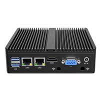 Mini PC industriel sans ventilateur BKHD pas cher G30 N2840 I3-4005U I5-5005U 2LAN Gigabit 2COM RS232 RS485 MINI IPC X86 Linux Wins