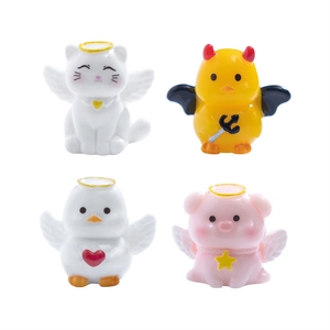 Statuette Decorative di Piccoli Animali Cartoon per Scrivania <span class=keywords><strong>e</strong></span> Auto, Ornamenti Fai-da-Te - Product Image 1