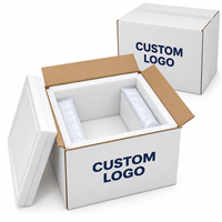 Emballage personnalisé pour la chaîne du froid en gros, emballage de marque personnalisé, emballage avec logo imprimé, emballage professionnel pour entreprises