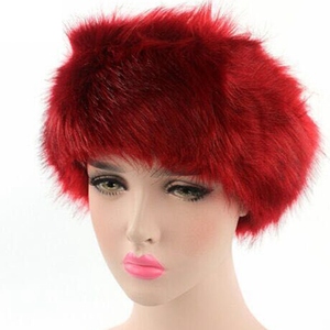 Winter Fur Warm Headband Fox Fur Hat Faux Fur <strong>Head</strong> <strong>Warmer</strong> Women's Ear <strong>Warmer</strong> Earmuff Turban Hair Band Hair Accessories M0274 - Product Image 6