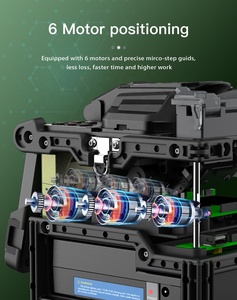 Empalmadora de Fibra Óptica Komshine FX39 Original, Seis Motores, Alineación Núcleo a Núcleo, Español, Francés, Portugués, 9 Idiomas - Product Image 2