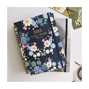 Bán Buôn <span class=keywords><strong>2025</strong></span> Kế Hoạch Tùy Chỉnh In Ấn Xoắn Ốc Với Dán Giấy Bìa Lưu Ý Sách Với Logo - Product Image 5