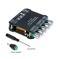 Nouvelle carte d'amplificateur de puissance numérique BT 2.1 canaux professionnelle en métal IBN avec fréquences hautes/basses réglables pour super subwoofer IBN261