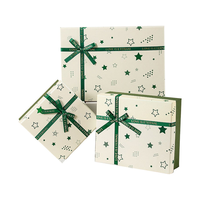 Boîte cadeau rigide personnalisée en carton pour emballage de détail et de marque avec ruban et couvercle
