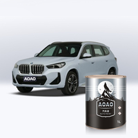 Système de revêtement liquide 1K 2K AOAO pour la rénovation de la peinture automobile : Noir Saphir Code X1 475, Blanc Alpin 300, Blanc Minéral A96 Métallisé