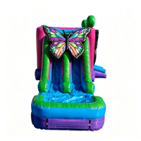 Structures Gonflables Commerciales : Combo Piscine Papillon 3D pour Événements Enfants Magiques
