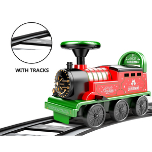 JIESTAR Đồ Chơi Bán Chạy Nhất Xe Điện Trên Tàu Có Đường Ray Cho Trẻ Em Đồ Chơi Xe Hơi Lớn Với Âm Nhạc Và Ánh Sáng Đồ Chơi Xe Lửa Giáng Sinh - Product Image 4