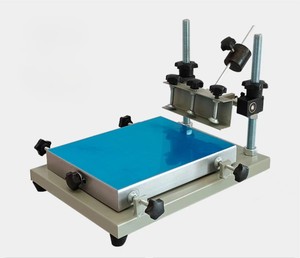 Màn hình in ấn machinemanual Màn hình in ấn bảng nhỏ của nhãn hiệu lụa Màn hình máy in phẳng Tempered Glass - Product Image 1