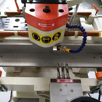 Machine de perçage et de copie à trois trous, équipement de traitement des rainures de serrures de fenêtres en aluminium et des rainures d'évacuation de l'eau