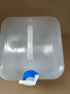Seau pliable portable en LDPE 5L 10L 15L 20L, réservoir d'eau pliable d'extérieur, seau pliable en plastique pour la maison avec <span class=keywords><strong>robinet</strong></span> - Product Image 4