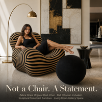 Fauteuil individuel en tissu pour salon, balcon, chambre, style minimaliste italien moderne, confortable, coloris Glacial