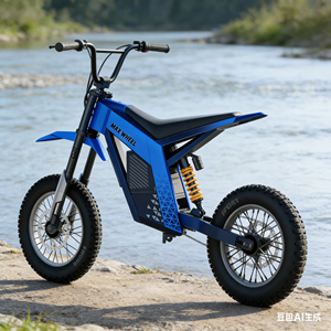 Vélo électrique tout-terrain rapide, Dirt E Cross Downhill Bike Beach Cruiser Off Road 20 pouces pour adolescents MX-E1, vélo tout-terrain rapide électrique - Product Image 2