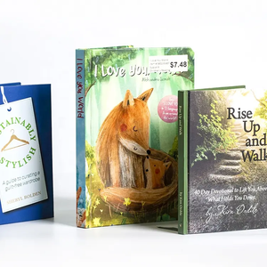 Bán buôn tùy chỉnh dập nổi A5/A4 tài liệu quảng cáo Sách bìa cứng in ấn Cuốn sách với lá vàng bù đắp hoàn hảo ràng buộc Made Fancy giấy - Product Image 4