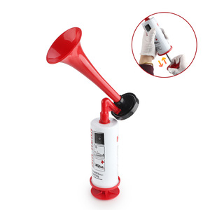 Klaxon pneumatique à pousser à la main pour les matchs de football, équipement portable en plastique à tonalité unique pour la cheerleading - Product Image 3