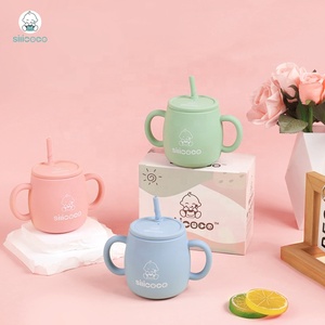 Vaso de Silicona para Bebé con Asa, Vaso de Silicona para Niños Pequeños, Vaso de Silicona para Bebé, Venta Caliente de Silicoco, ODM OEM - Product Image 2