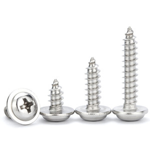 Vis autotaraudeuses PWA nickelées en acier au carbone, système métrique, prix usine, M1.2 M1.7 M2 M2.3 M2.5 M2.6 M3 M3.5 M4 M5 - Product Image 2