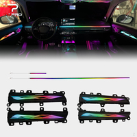 Kit d'éclairage d'ambiance intérieur de voiture TMPRO pour Honda Civic 2022-2025, luminosité réglable, accessoires de lampe d'ambiance