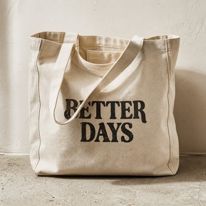 Sac fourre-tout en toile avec poche avant, grande capacité, réutilisable, en coton, pour femme, pour le shopping, les voyages, le travail, la plage, la salle de sport, au quotidien - Product Image 1