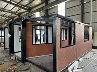 Conteneur mobile extensible Maison à ossature préfabriquée Maison moderne Villa de luxe