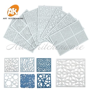 AK Sugar-alfombrilla <span class=keywords><strong>de</strong></span> silicona con textura <span class=keywords><strong>de</strong></span> <span class=keywords><strong>Fondant</strong></span> <span class=keywords><strong>para</strong></span> <span class=keywords><strong>pastel</strong></span>, estera <span class=keywords><strong>de</strong></span> encaje con estampado <span class=keywords><strong>de</strong></span> flores y flores comestible <span class=keywords><strong>para</strong></span> <span class=keywords><strong>boda</strong></span> - Product Image 5
