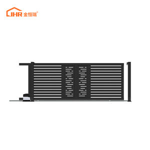 Installation facile, <span class=keywords><strong>portail</strong></span> <span class=keywords><strong>coulissant</strong></span> automatique <span class=keywords><strong>de</strong></span> 5 m, design pour petite maison - Product Image 1