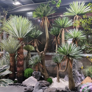 Árbol de Yucca Artificial, Planta Verde Artificial para Decoración de Centros Comerciales, Salas de Exposiciones, Cafés, Restaurantes, Casas de Huéspedes, Clubes, Oficinas, Vestíbulos - Product Image 4