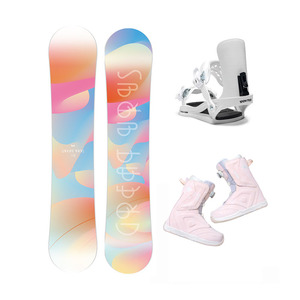 Ensemble complet de snowboard avec bottes personnalisées et tout l'équipement - Fabricant OEM QYST01 Livraison rapide pour la demande saisonnière W - Product Image 5