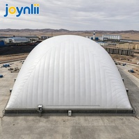 Dôme d'air industriel sur mesure pour la construction de fosses de fondation, abri imperméable et anti-poussière