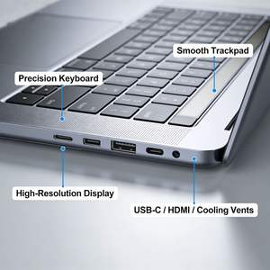 Wandong OEM Nuevo Portátil Ultrafino de 15.6 Pulgadas AMD 16GB DDR4 512GB SSD Pantalla FHD IPS Batería de Larga Duración Windows 10 Pro Inglés Metal - Product Image 5