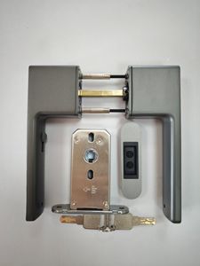 इतालवी शैली न्यूनतम आधुनिक चुंबकीय दरवाजा लॉक बेडरूम के लिए कुंजी एक्सेस म्यूट स्लाइडिंग गोपनीयता सहायक - Product Image 6