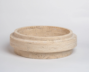 Ventes en gros de bols pour animaux de compagnie en marbre naturel, design moderne, en travertin, pour nourriture et eau, universels pour chiens et chats - Product Image 5