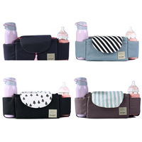 Sac fourre-tout Lider, nouveau design, écologique, portable, tendance, imperméable, avec poignée pour biberon, rangement pour couches, sac à suspendre pour poussette