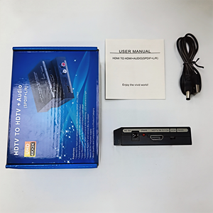4K Voor Hdmi <span class=keywords><strong>Audio</strong></span> Splitter Met <span class=keywords><strong>Audio</strong></span> + Spdif + R/L Voor Hdmi Naar Hdmi Signaal Converter Voeding Inbegrepen - Product Image 5