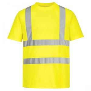 PORTWEST - EC12YERXXL Eco <b>high</b> visibility yellow <b>t</b>-<b>shirt</b> (6 pcs.) - EAN 5036146016136 HI-<b>VIS</b> WORKWEAR - Product Image 1