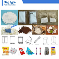 Facile à utiliser automatique 50g 200g 500g 1kg nettoyage à sec détergent à lessive savon à laver poudre remplissage Machine à emballer