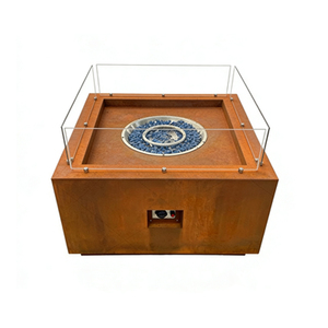 Stufa a Gas Ecologica per Esterni, Bruciatore a Cubo per Patio con Combustibile <span class=keywords><strong>Bioetanolo</strong></span> per Giardino o Cortile - Product Image 6