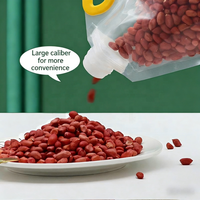 Pochettes souples verticales avec bec verseur 3L 5L 10L, qualité alimentaire, réutilisables, pour emballage de liquides (café, boissons, eau, jus, boissons chaudes), OEM