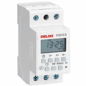 Saklar kontrol 220v tegangan 50/60hz Timer Mini Relay waktu Kg816b kualitas halus