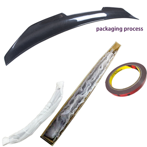 สำหรับ A6 C7ซีดาน PSM คาร์บอนไฟเบอร์สปอยเลอร์ท้ายรถปีก2012-2015 - Product Image 6