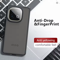 Étui mat translucide pour Vivo IQOO Z10 Turbo, coque respectueuse de la peau, étui pour Vivo IQOO NEO 10 5G GLOBAL, étui pour Vivo IQOO Z10 Turbo Plus