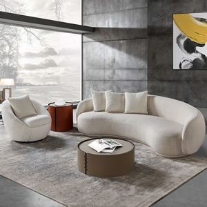 Canapé de salon Teddy Boucle Moon de haute qualité, design élégant, prix compétitif, canapés pour salon - Product Image 5