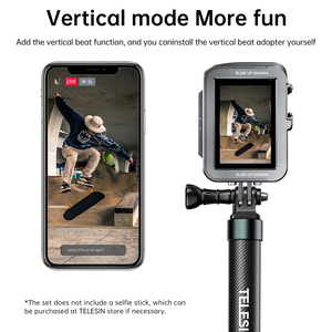 Cage en aluminium Telesin, cage vidéo en métal, <span class=keywords><strong>cadre</strong></span> de protection pour caméra GoPro 11/10/9 - Product Image 4