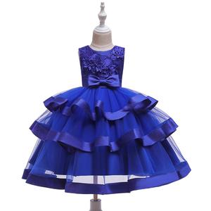Stile elegante torta da principessa abiti da sera <span class=keywords><strong>per</strong></span> le ragazze di 10 anni di champagne abito di compleanno <span class=keywords><strong>per</strong></span> bambina festa fancy kid abiti da ballo - Product Image 4