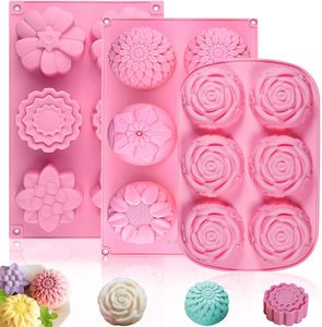 Customize Sunflower Mousse Moulds LFGB Platinum Non Stick BPA Free Eeay to Use Silicone Baking Molds for DIY - Product Image 1