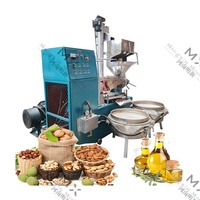 Presse à huile à vis petite taille pour l'extraction d'huile d'olive, machine à presser à froid l'huile d'argan du Maroc
