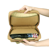 Sac de transport tactique personnalisé en polyester avec fermeture éclair et poignée souple pour la chasse